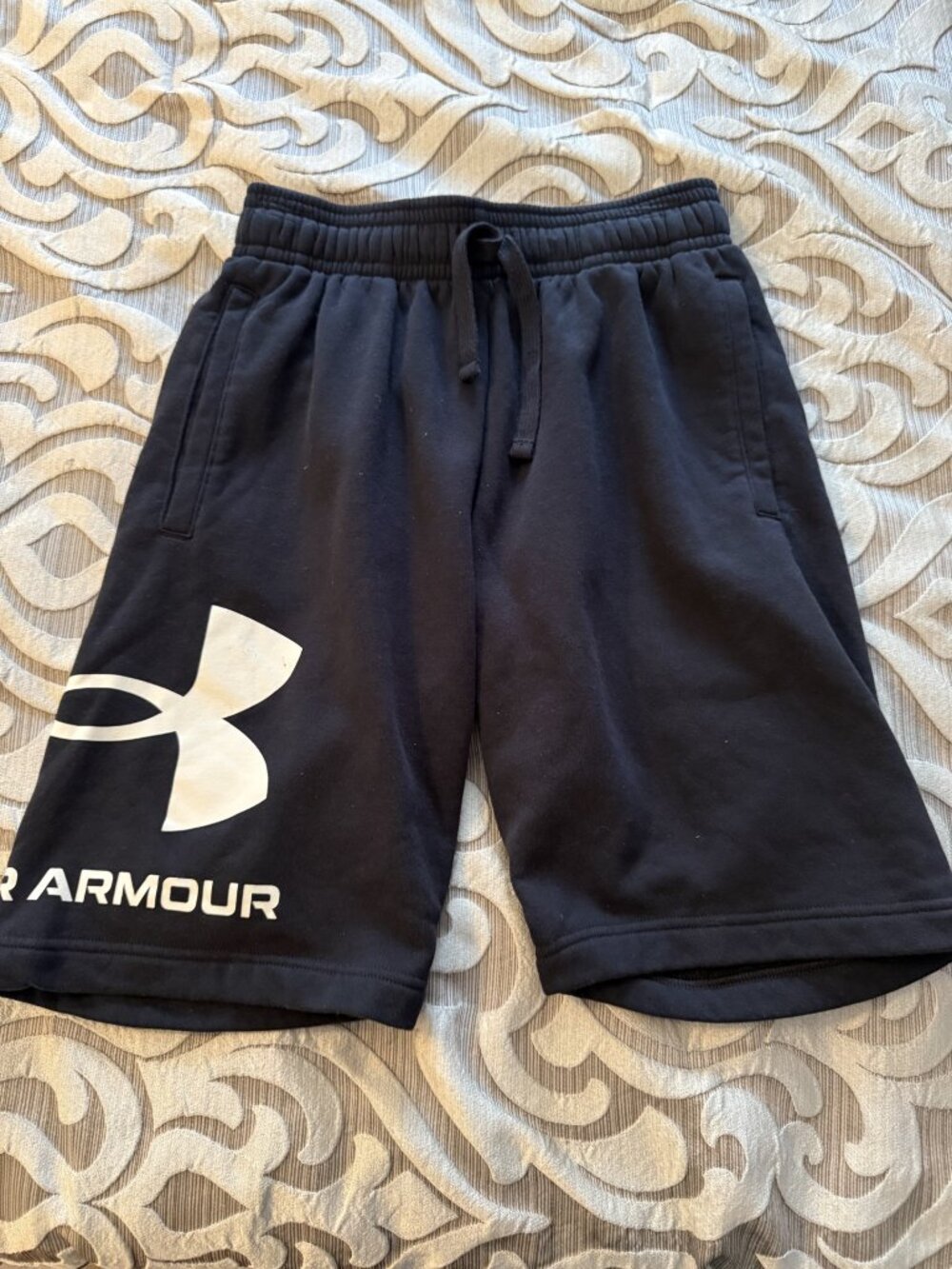Under Armour Men's Small UA Rival Fleece Logo Shorts 10" Training Workout NWOT